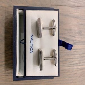 SILVER CUFF LINKS